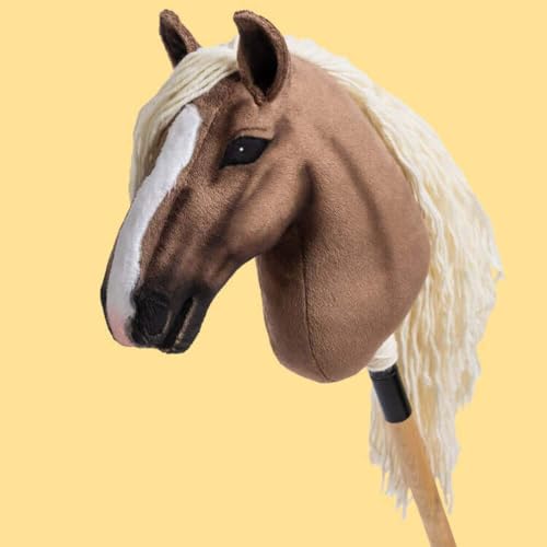HUMMA Finnhorse Hobby Horse - Brown with blond Mane*
